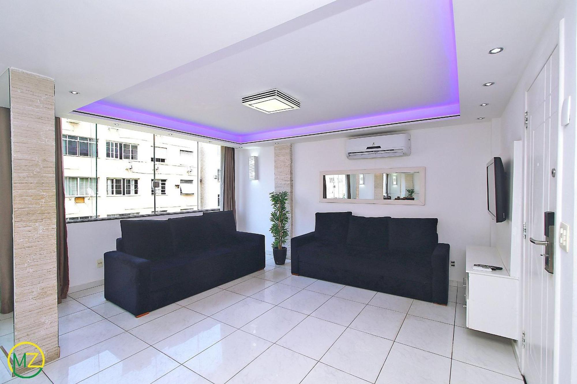 Moderno Apto 3 P/ 8 Pessoas Em Copacabana Apartamento Río de Janeiro